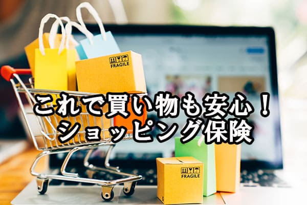 これで買い物も安心！ショッピング保険